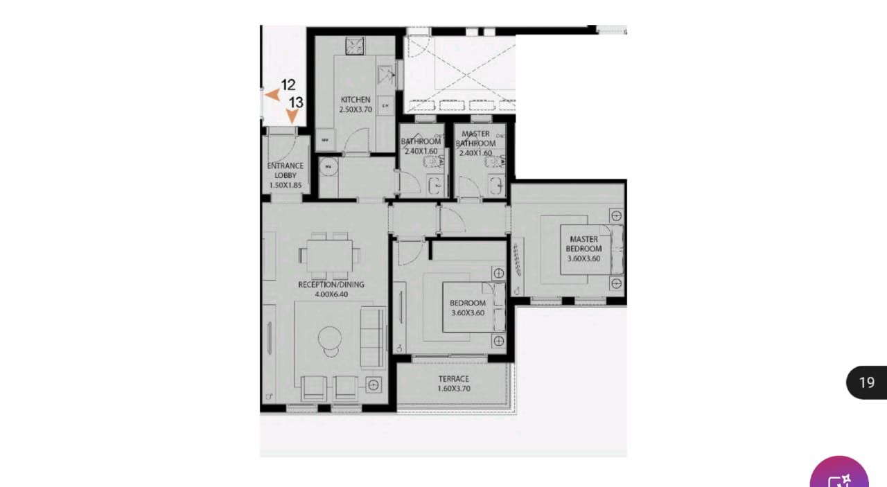 2 Bedroom Apartment in O West, 6th of October City 2